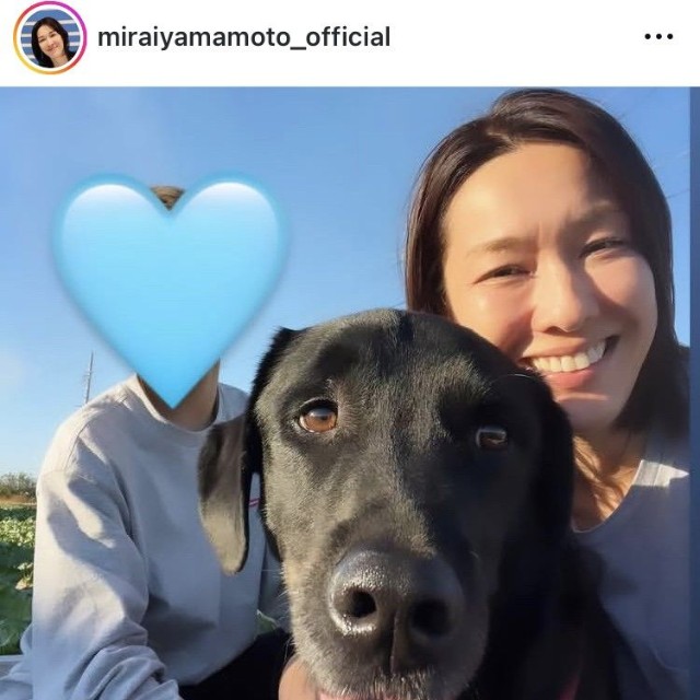 山本未來インスタグラム＠miraiyamamoto_officialより
