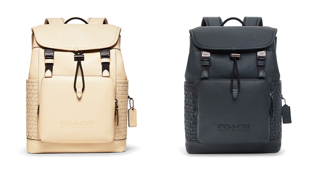 特価買取】 【未使用近】COACH リーグ フラップ バックパック ウィズ