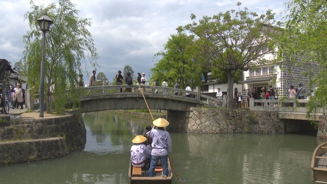 岡山県倉敷市の美観地区