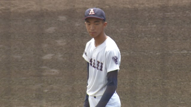 岡山朝日・笹が力投！岡山工打線を相手に8回無失点の好投 3年ぶり初戦突破【夏の高校野球 岡山大会】11日