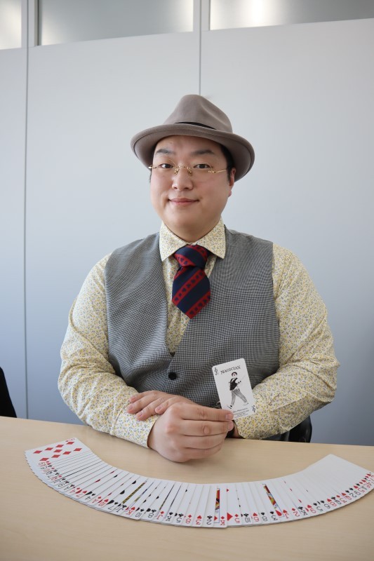 「楽しさを発信し、笑顔を広げたい」と活躍を誓う