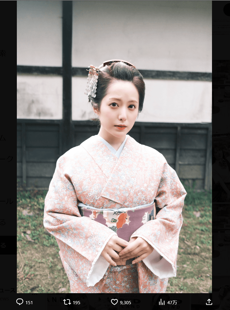 矢埜愛茉のX（@yano_ema）より