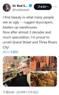 ロッド・スチュワートのX@rodstewartより