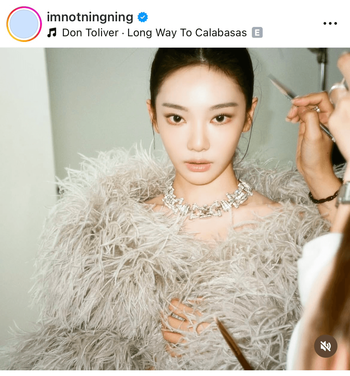 ニンニン NINGNING (@imnotningning)のインスタグラムより