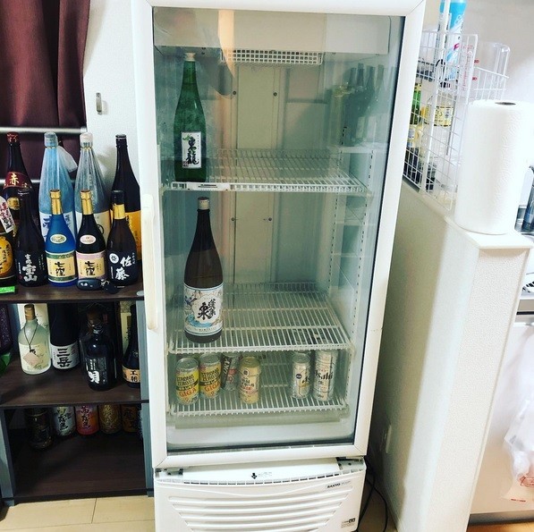 一昨年購入したレマコムの冷蔵ショーケース（うめとも1112さん提供）