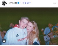 イブ・ジョブスのインスタグラム@evejobsより