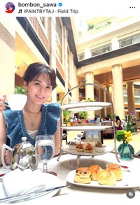 鈴木砂羽（@bombon_sawa）さんのインスタグラムより