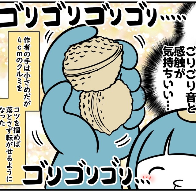 このくるみ…くせになる！（茜りうさん提供）