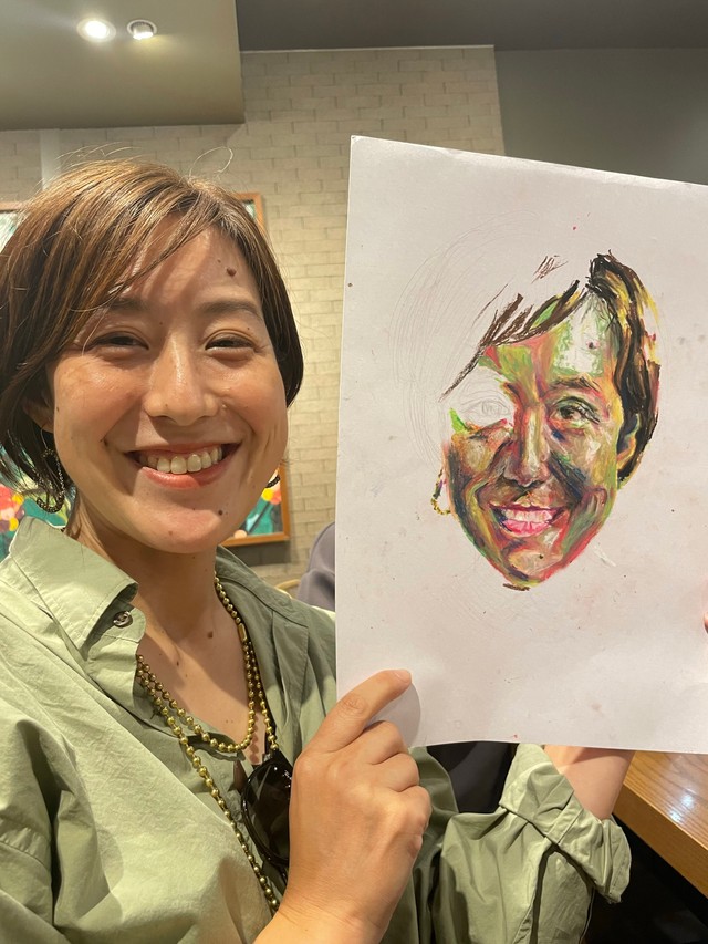 小学4年の時の作品（久保桂奈さん提供）