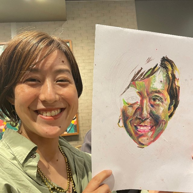 小学4年の時の作品（久保桂奈さん提供）
