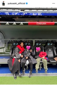 青木裕子アナのインスタグラム＠yukoaoki_officialより