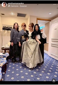 網浜直子インスタグラム＠amihamanaokoより