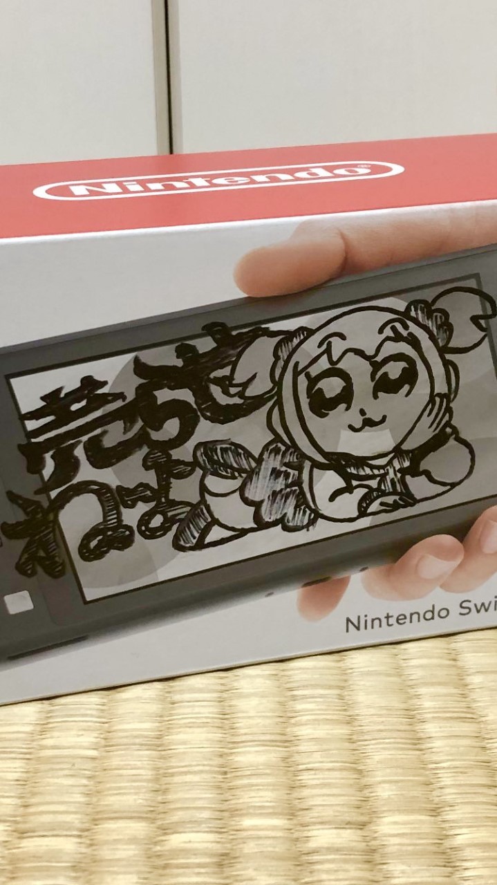 高額で売れないように落書きしといた」 存在感MAXなイラストに「さらに