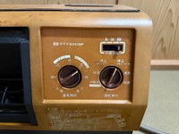 操作ダイヤルは「送風」「冷房」「暖房（強暖房）」のみ／投稿主さん提供