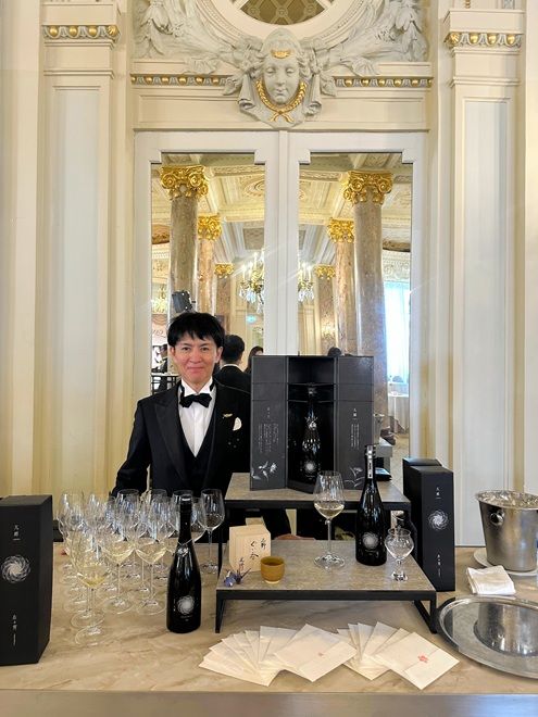 Le saké de Fukuoka présenté aux participants au gala de Cannes 3 20260919-saké-4-L