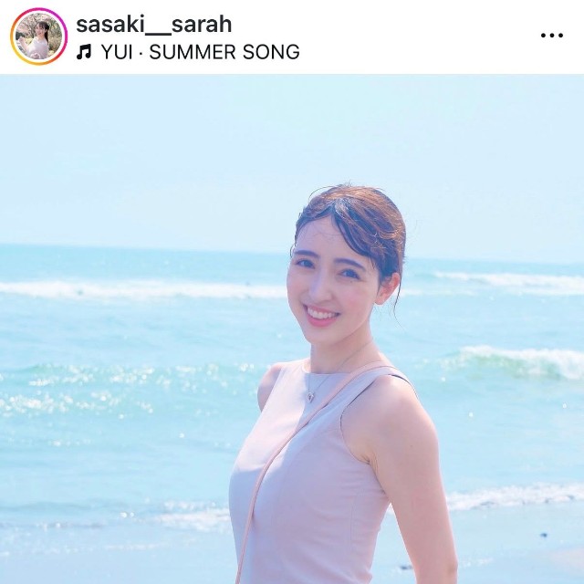 佐々木沙羅（@sasaki__sarah）さんのインスタグラムより