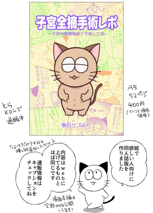 【漫画】『子宮全摘手術レポ』45（春日サブスカさん提供）