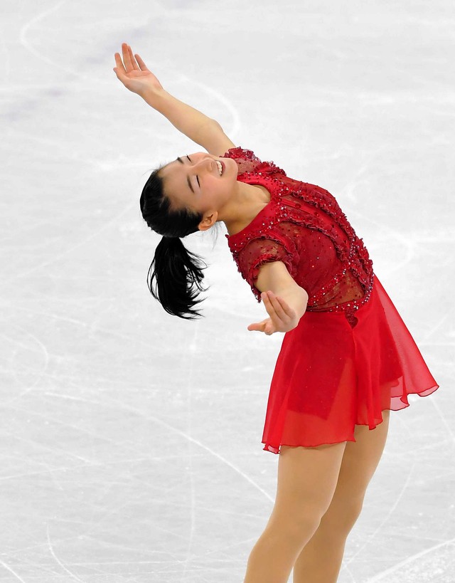 平昌五輪での演技＝２０１８年２月