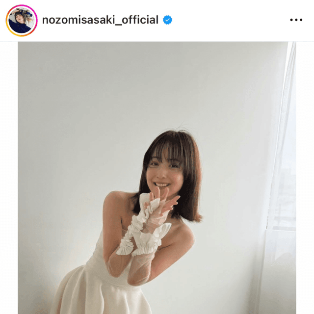 佐々木希 (@nozomisasaki_official)さんのインスタグラムより