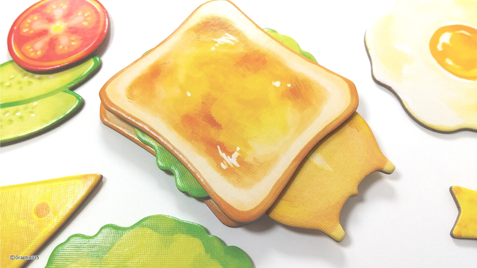 食いしんぼうなハムスターがパンにダイブ！「ハムのサンドイッチ屋さん