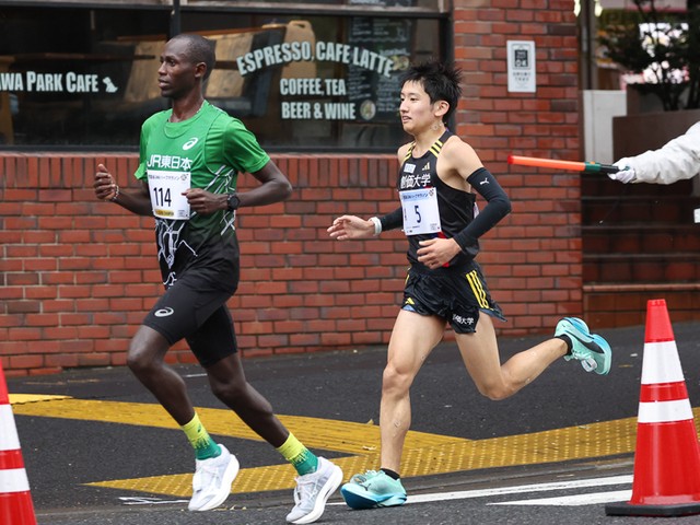陸上・駅伝 - 創価大学・山口翔輝が世田谷ハーフ優勝「チームにとって