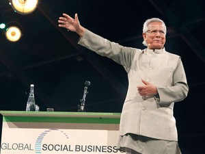 ムハマド・ユヌス「人は生まれながらにして起業家だ　今こそソーシャルビジネスを」