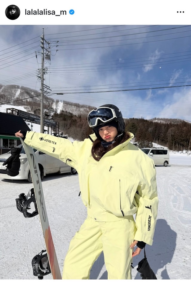 リサ（@lalalalisa_m）さんのインスタグラムより