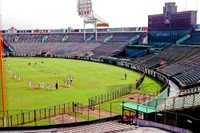 1991年に撤去されたラッキーゾーン