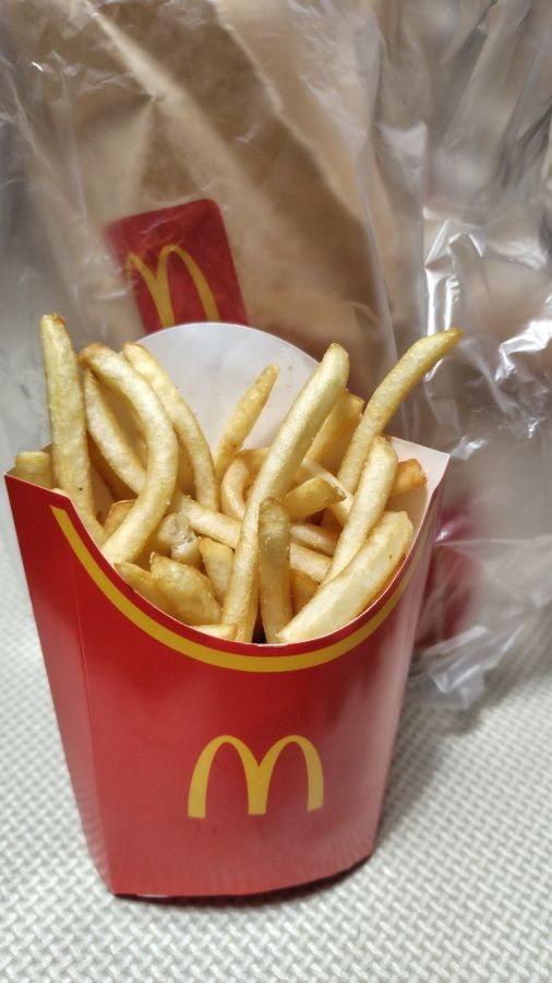 後日、ポテトが多くなっていることを実感。 ※ぷーかさん提供