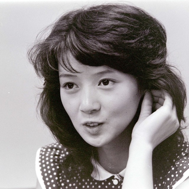 木之内みどりさん=1976年撮影