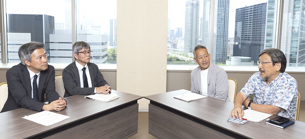 赤松秀輔先生、中本裕士先生、宮本亞門さん、武内務さん