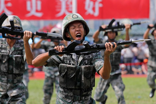 Chinese Army Forcporn Japanese Army - Chinese army releases promo video for Hong Kong troops | The Asahi Shimbun:  Breaking News, Japan News and Analysis