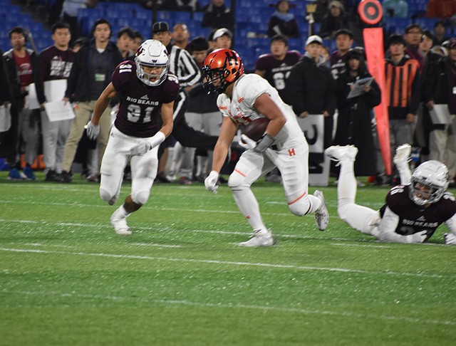 アメフト - 法政大学オレンジ、ライバルに連勝しシーズン本番へ期待