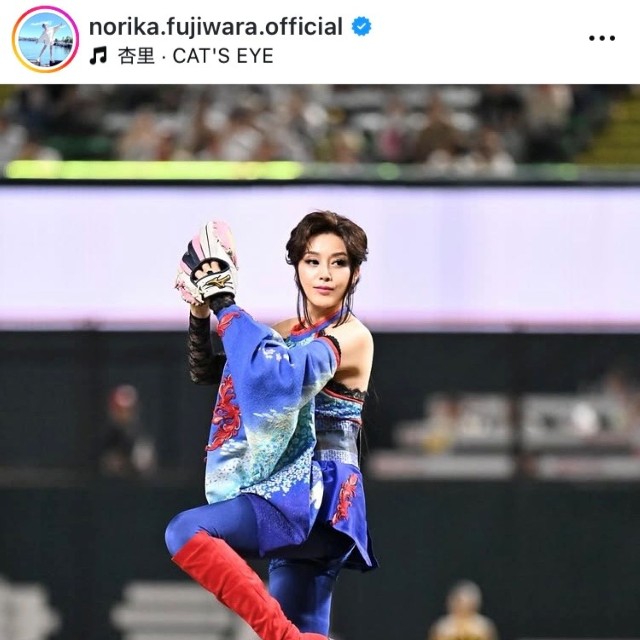 藤原紀香インスタグラム(@norika.fujiwara.official)より