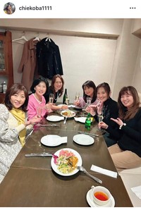 小林千絵インスタグラム＠chiekoba1111より