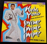 デビュー30周年の1990年に発売された橋幸夫さんのリズム歌謡に特化したＣＤ「スイム!スイム!スイム!」のジャケット