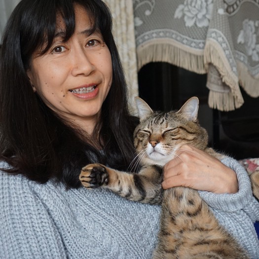 「毎日、癒やされています」