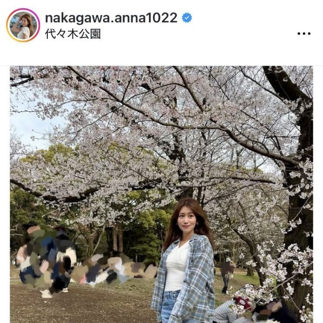 中川安奈アナウンサーのインスタグラム＠nakagawa.anna1022より