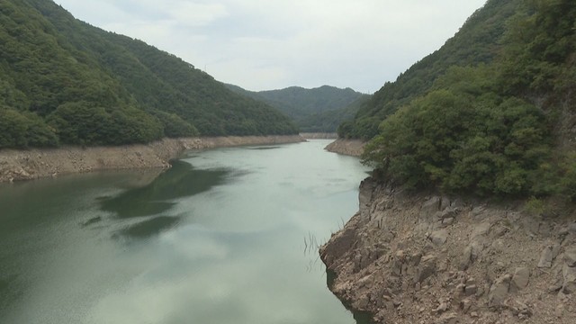 新成羽川ダム　高梁市　9月7日