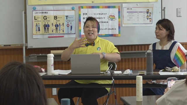LGBTQ当事者／大和美菜子さん　富山公民館　岡山・中区福泊