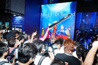 伊織もえを撮影しようと多くのファンが殺到したアニプレックスブース