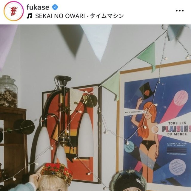 Fukaseインスタグラム＠fukaseより