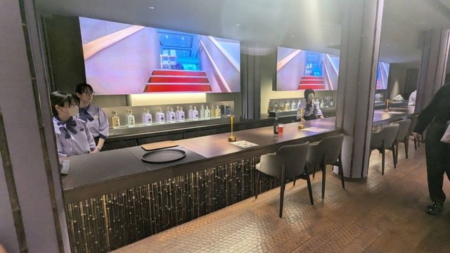 ２階ラウンジの風景 ※筆者撮影