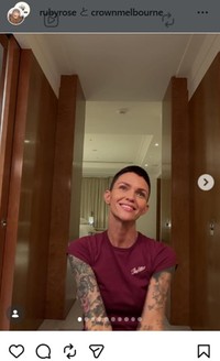 ルビー・ローズのインスタグラム＠rubyroseより
