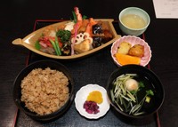 西大寺高生が考案した定食「西大寺廻船馳走」