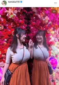 竹中知華インスタグラム(@tomoka119)より