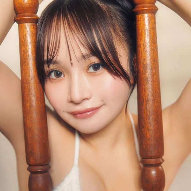 「FLASH」（26年3月31日発売号）に登場した大嶋みくⓒ光文社／週刊FLASH（写真・上村透生）
