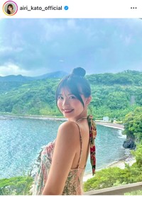 加藤愛梨インスタグラム＠airi_kato_officialより