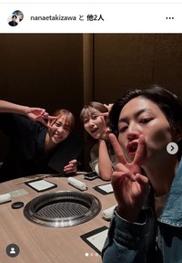 滝沢ななえさんのインスタグラム@nanaetakizawaより