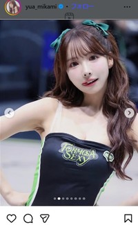 三上悠亜のインスタグラム＠yua_mikamiより